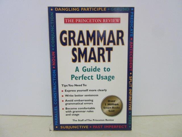 EB75■洋書■THE PRINCETON REVIEW / GRAMMAR SMART A Guide to Perfect Usage【古本】拍卖