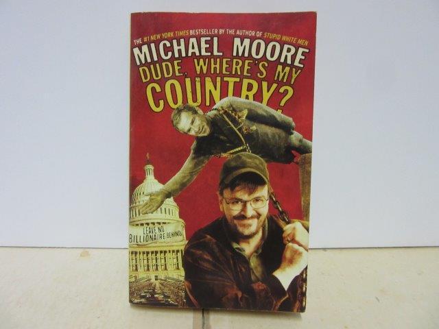 EB13■洋書■MICHAEL MOORE DUDE, WHERE’S MY COUNTRY?【古本】拍卖