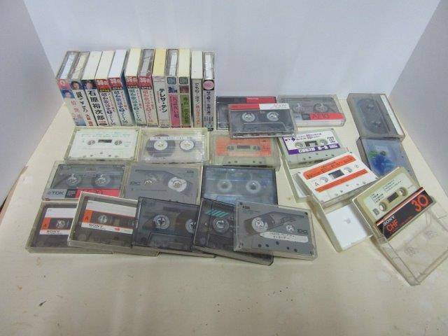 DN19■音楽カセットテープ(市販品)と使用済みカセットテープ 31個セット【中古・現状品】拍卖
