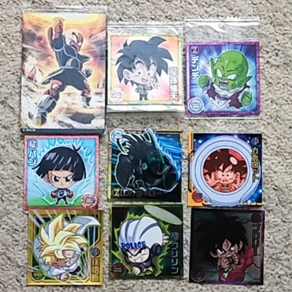 【美品】ドラゴンボール『ウエハースシール』他〈9枚セット〉※一部未開封拍卖
