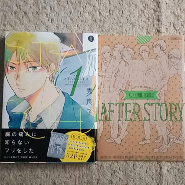 BL『STAYGOLD』1巻【小冊子付き特装版】秀良子〈帯付き〉一迅社拍卖