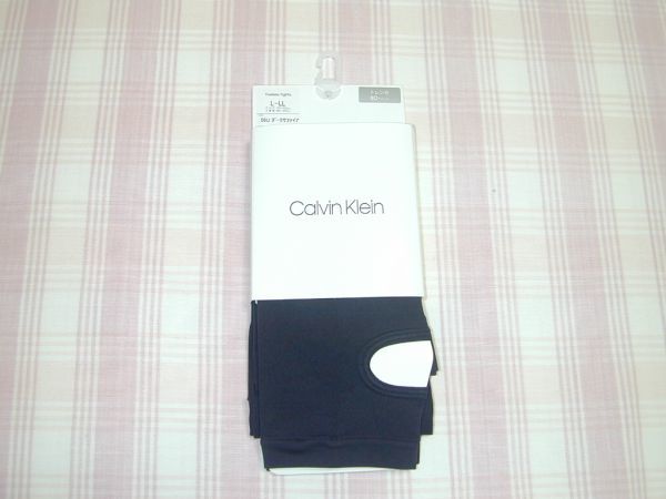 カルバンクライン*トレンカ 80デニール/ダークサファイア/L-LL/新品/送料込拍卖