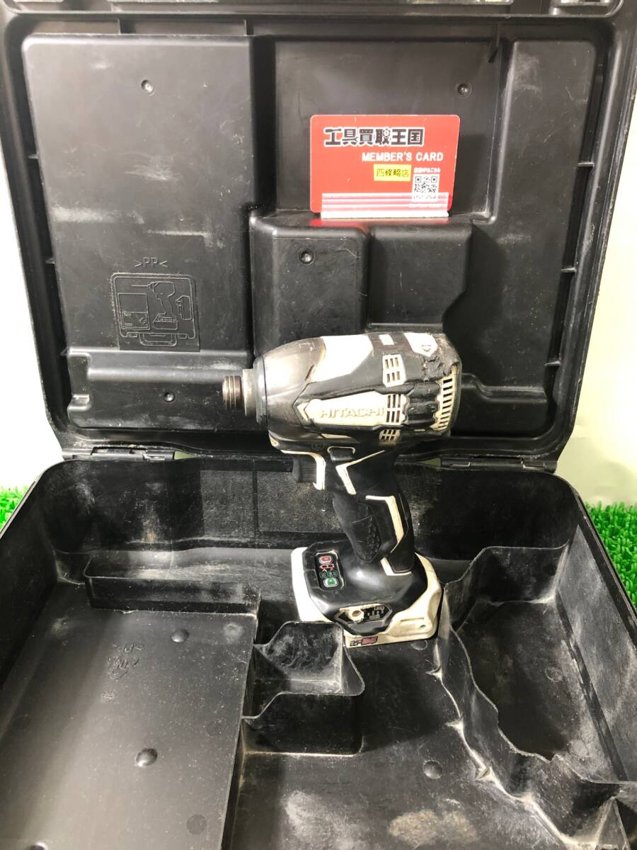 中古品 電動工具 日立工機 HiKOKI 14.4V インパクトドライバー WH14DDL2(NN) 本体のみ .電気工事.内装. 締付け.IT37QVNOP23W拍卖