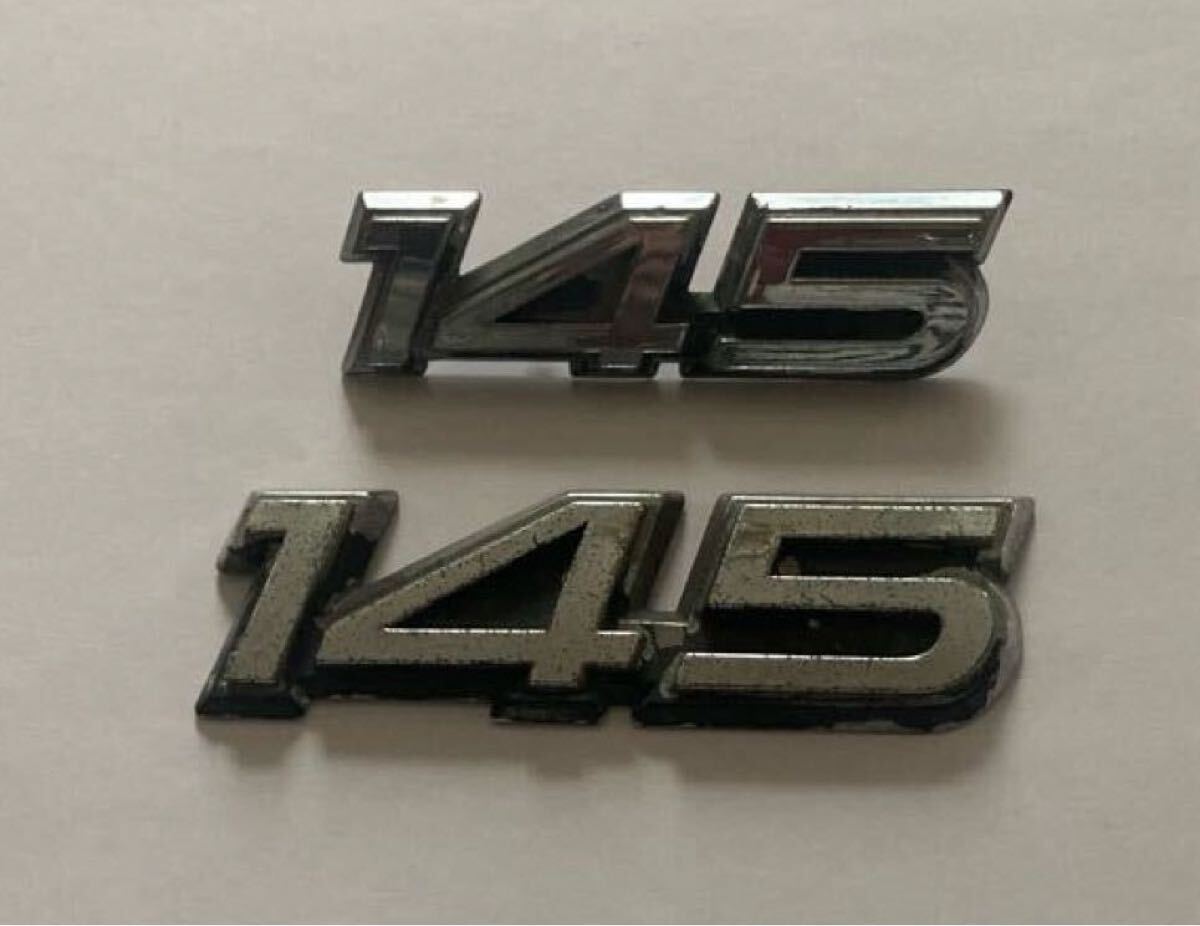 希少/ホンダ/145 クーペ/エンブレム/2個/上原ネーム/当時物/旧車/自動車/車/ビンテージ/昭和レトロ拍卖