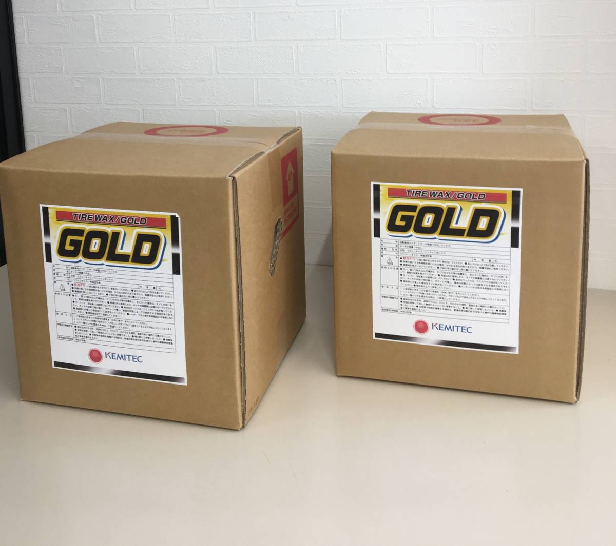 期間限定キャンペーン商品◆業務用タイヤワックス18L◆2点セット◆コック付き◆8拍卖