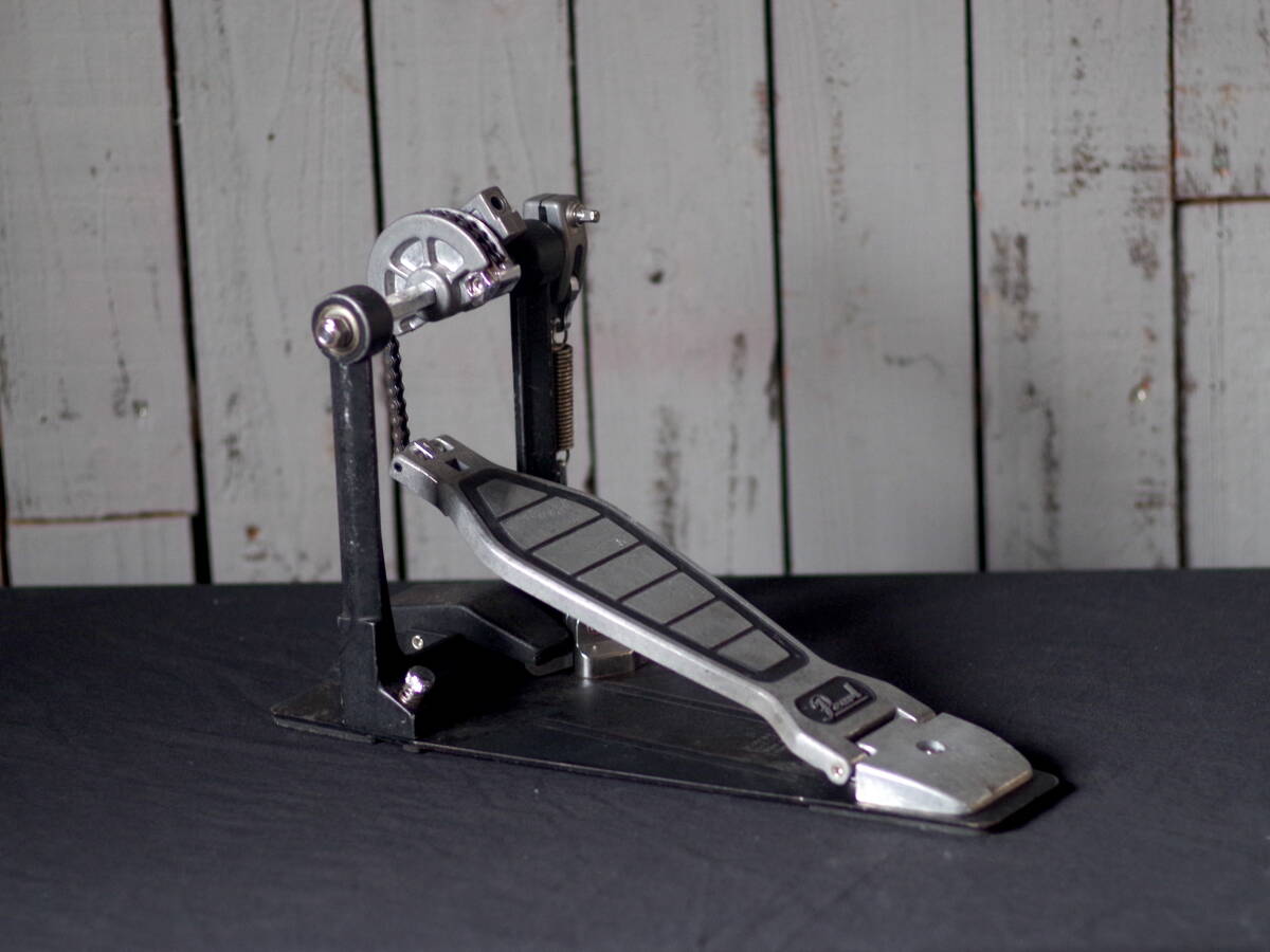 M12135【Pearl】P-101P キックペダル シングルチェーン POWER SHIITER ビーターなし 現状 ゆうパック80サイズ拍卖