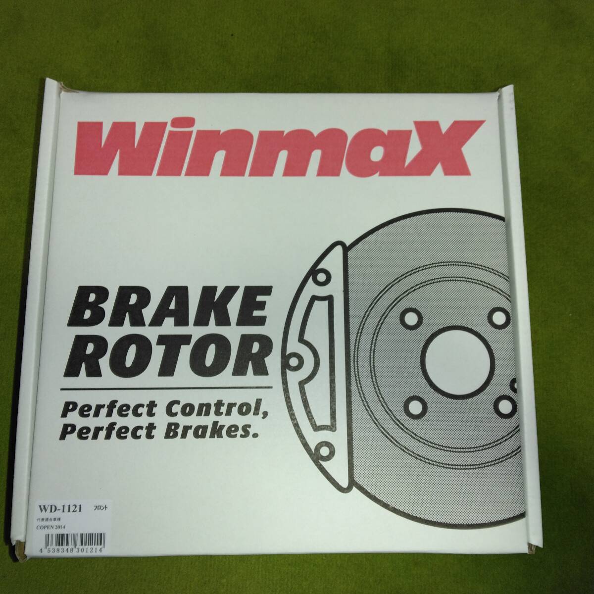【特価 1点のみ】WinmaX(ウインマックス) ブレーキローター ディスクローター WD type No.1121 ダイハツ・コペン(LA400K) フロント用拍卖