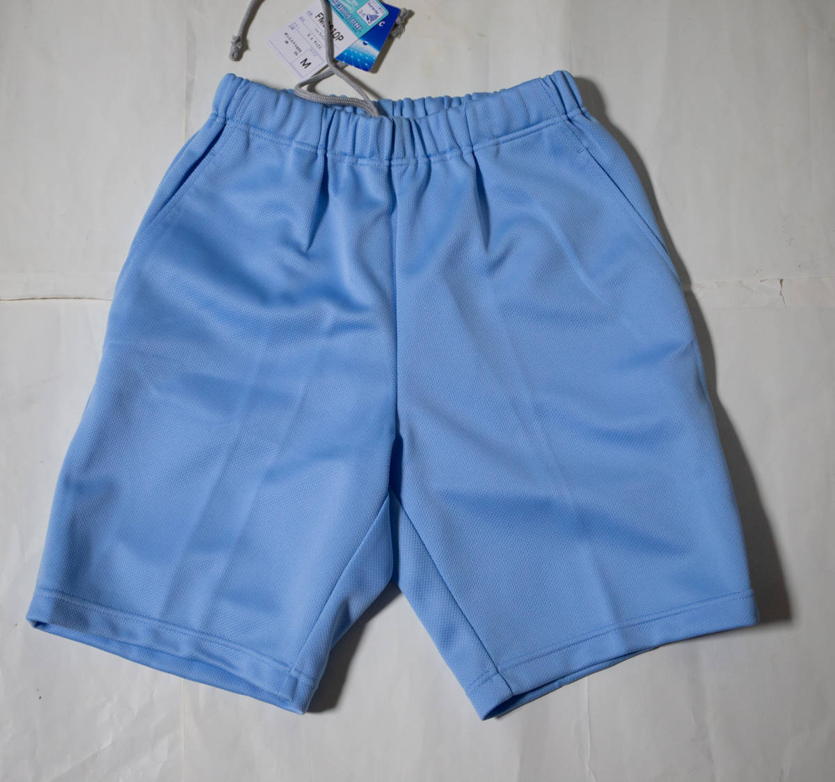 体操服★スクールユニ ハーフパンツ A.サックス M 未使用品即決! ジャージ短パン拍卖