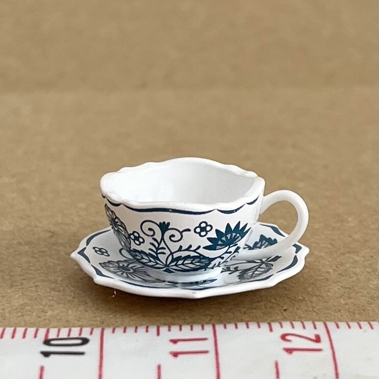 ティーカップ ミニチュア品 リーメント あこがれ食器コレクション ぷちサンプル拍卖