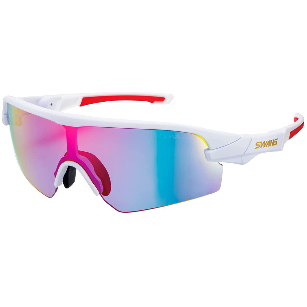 SWANS スワンズ サングラス STX DA-3516 MAW マットホワイト レッドシャドーミラー×ULTRAネプチューンパープル ストリックス 大人用拍卖
