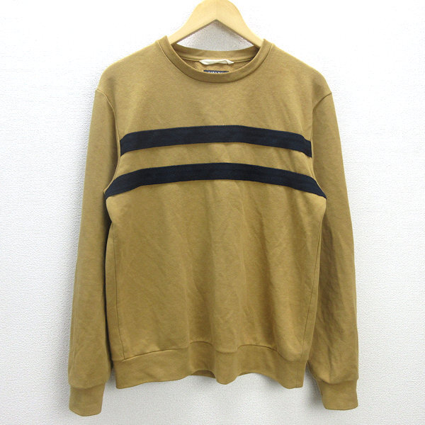 G■ザラ/ZARA MAN スウェットシャツ/トレーナー【M】ベージュ系/men's/10【中古】■拍卖