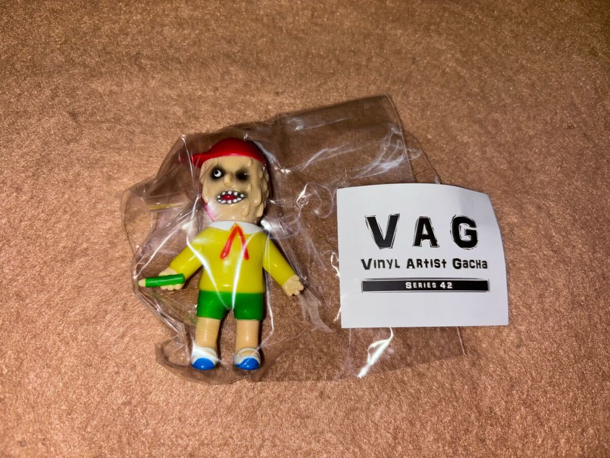 即決 とろみ君 VAG SERIES 42 vinyl artist gacha 新品未開封品 ガチャガチャ ソフビ イエロー 肌色拍卖