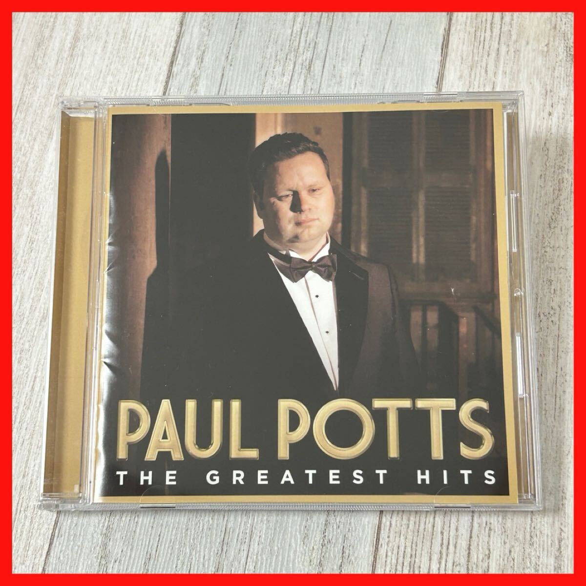 【SC06】【盤面良好】Paul Potts ポール・ポッツ/THE Greatest Hits 誰も寝てはならぬ グレイテスト・ヒッツ拍卖