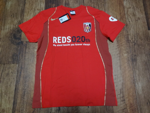 浦和レッズ 正規品 ユニフォーム Tシャツ ホーム Lサイズ 新品未使用タグ付き拍卖