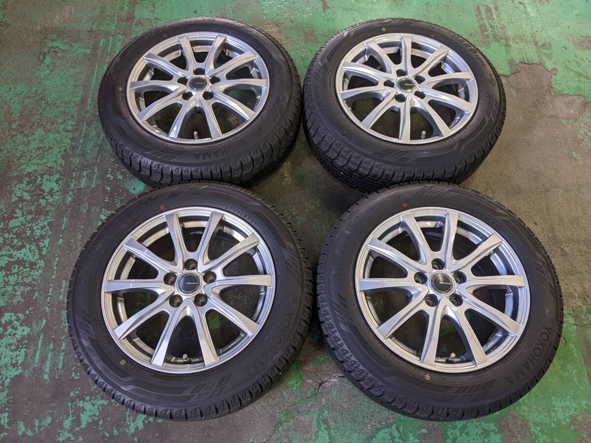 来店受け渡し歓迎♪175/65R15【15×6J 5-100 +43 ハブ径手計67サイズ】 スタッドレスセットです。拍卖