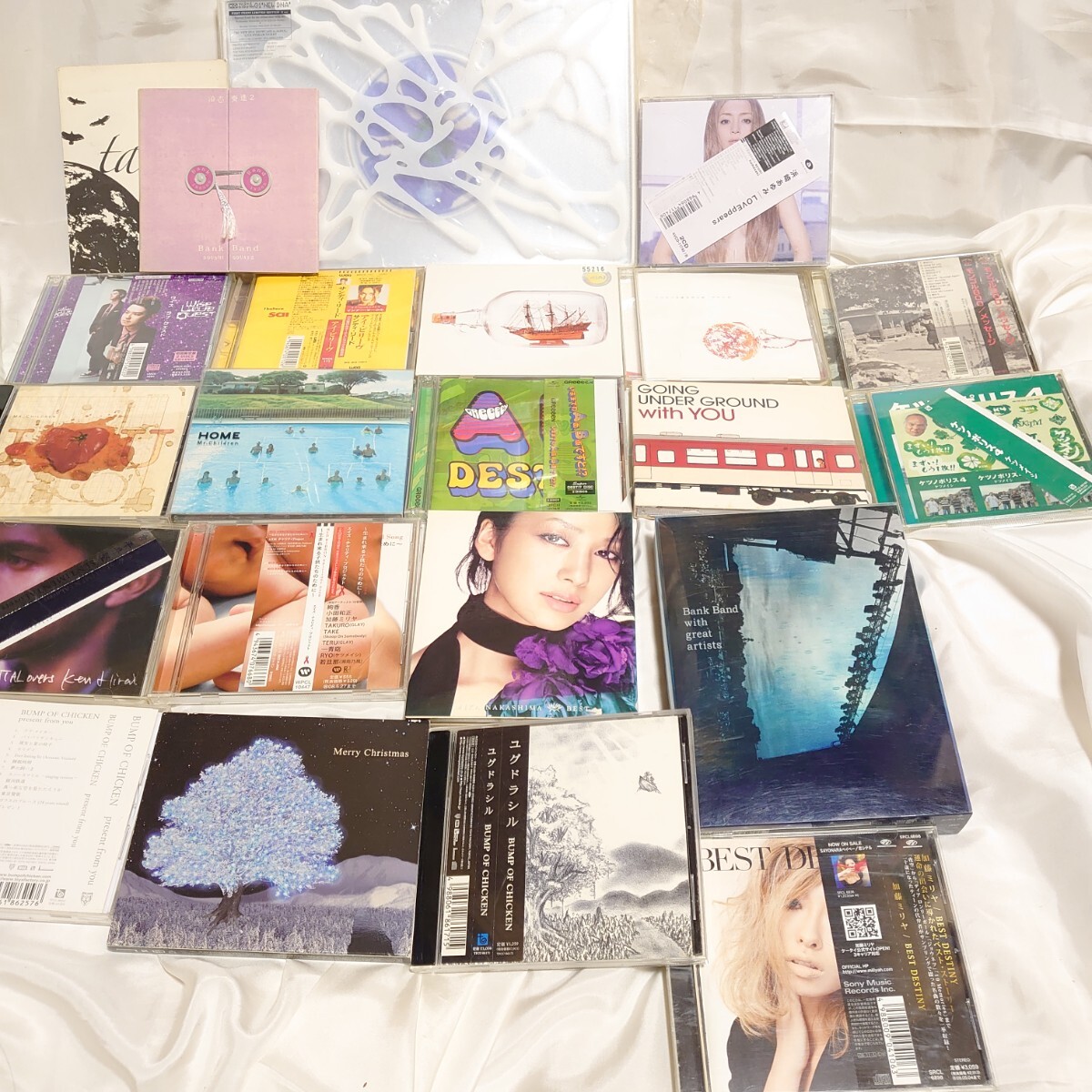 359【CD/DVD】BUMP OF CHICKEN バンプ オブ チキン /Bank Band with great artists/MR.CHILDREN/中島美嘉 BEST 等 大量おまとめセット拍卖