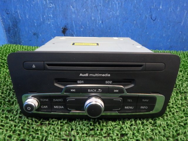 【B】 アウディ純正 オーディオ デッキ ナビユニット マルチメディア インターフェイス 86841-70A450 8X0 035 678 D AUDI A1 8XCAX拍卖