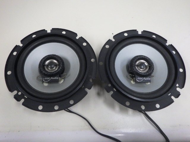 【A】 音出しOK MAC AUDIO マックオーディオ J1602 16㎝ 16センチ 2wayスピーカー コアキシャル スピーカー オーディオ拍卖