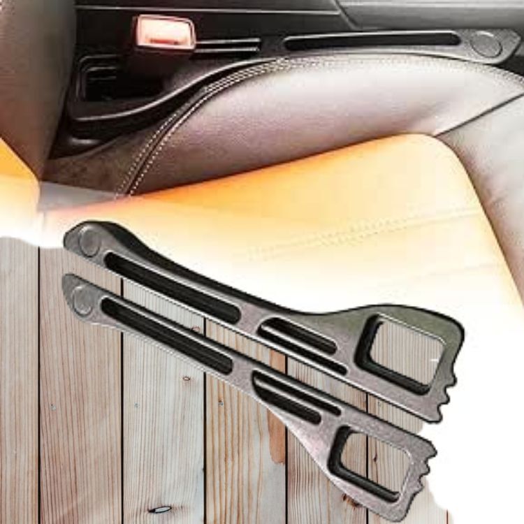 車用隙間クッション シートコンソール隙間埋め 座席隙間ストッパー 落下防止 スマホ カード収納スロット付き 運転席+助手席 2本セット拍卖