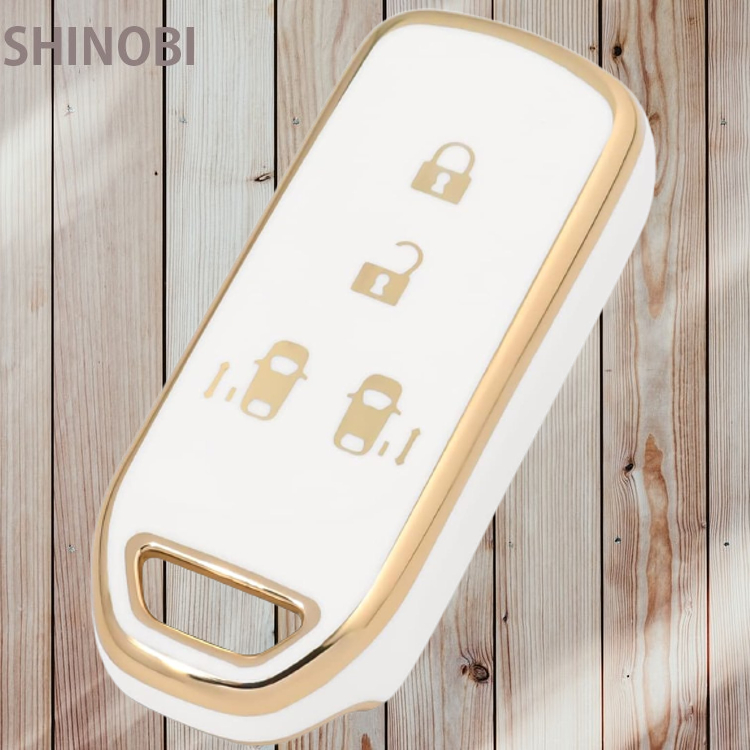 HONDA ホンダ NBOX N-BOX+ Nワゴン N-WGN等に適応 スマートキーケース 4ボタン 光沢感のある柔軟なTPU素材 摩擦に強い拍卖