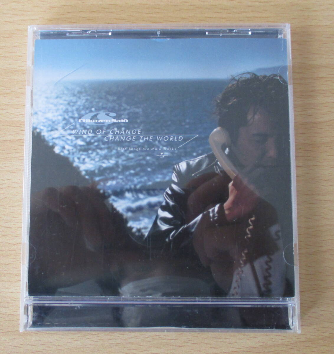 UM1317 Chikuzen Sato WIND OF CHANGE CHANGE THE WORLD 1999年11月3日発売 【MVCH-9029】拍卖
