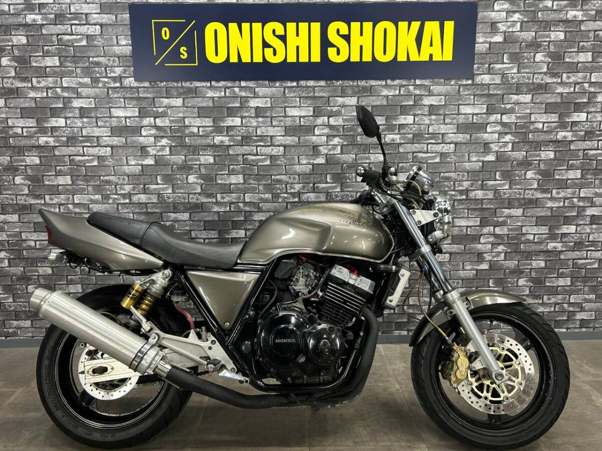 ☆ホンダ CB400Super FourバージョンS 社外マフラー  大阪から 大西商会拍卖