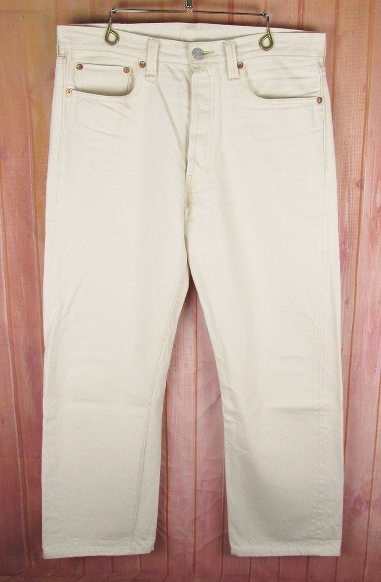 LYP20025 FULL COUNT フルカウント エクリュ セルビッチ スリムストレート デニムパンツ ジーンズ 1108EC ワンウォッシュ エクリュ W31拍卖