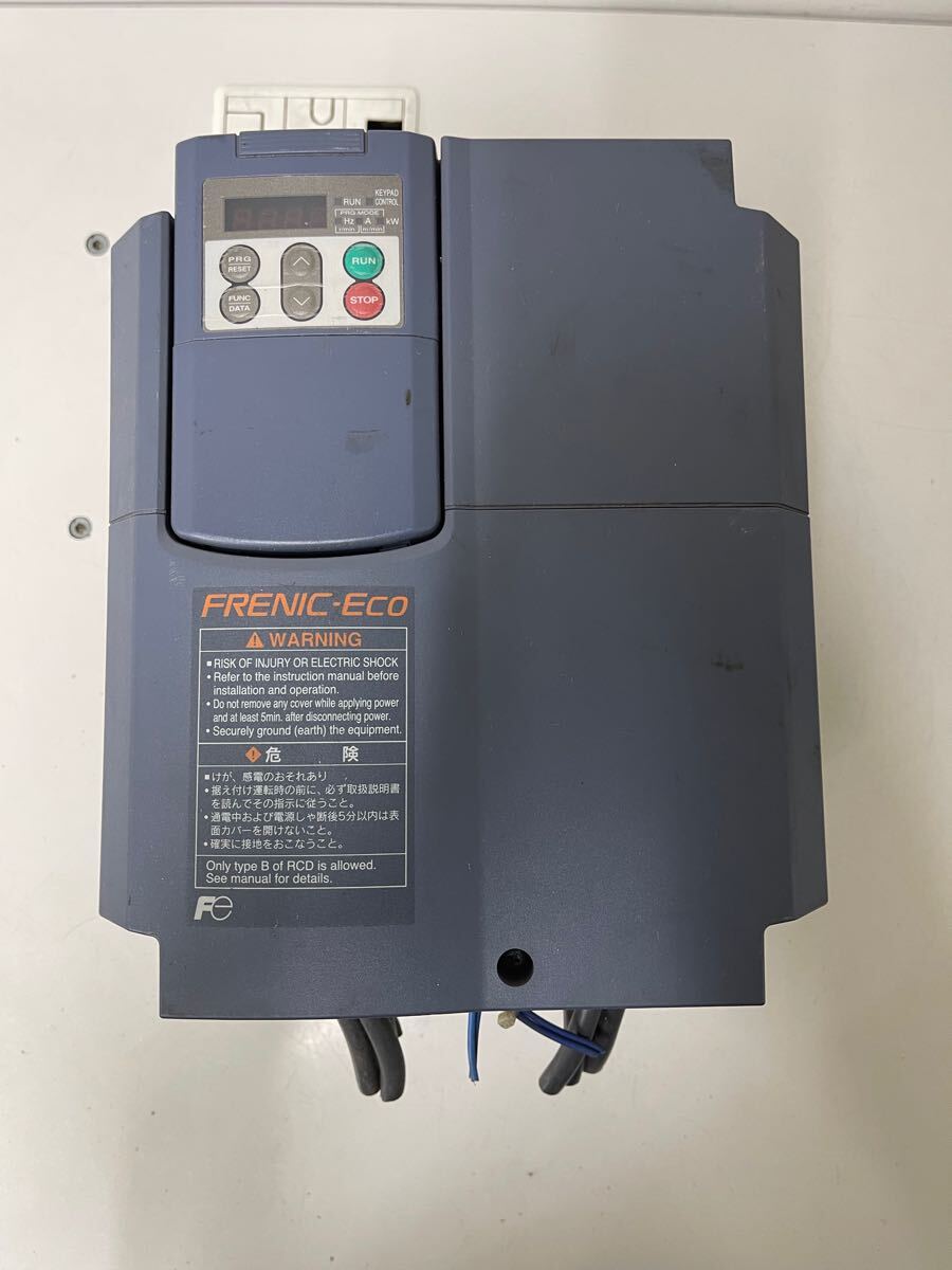 B579 中古FUJI ELECTRIC インバータ FRN15F1S-2J 3相200V拍卖