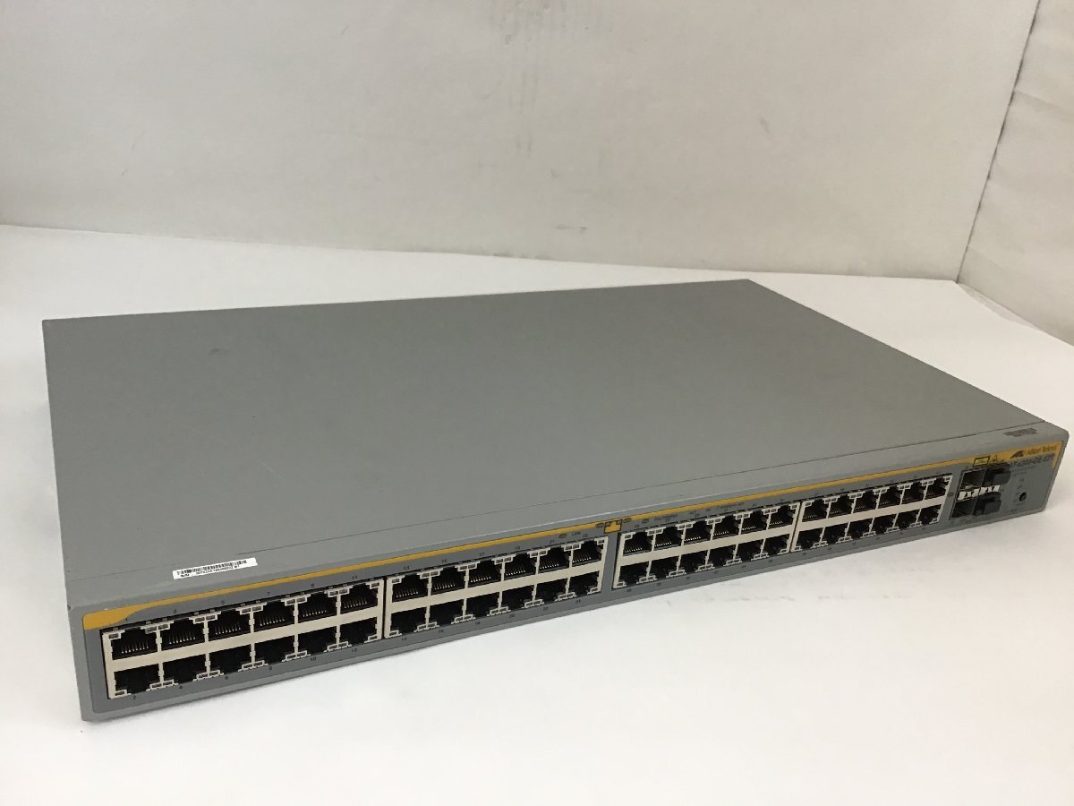 初期化済み Allied Telesis レイヤー2plus ギガビット インテリジェント スイッチ AT-x200-GE-52T 搭載OS Version 5.4.4-2.4拍卖