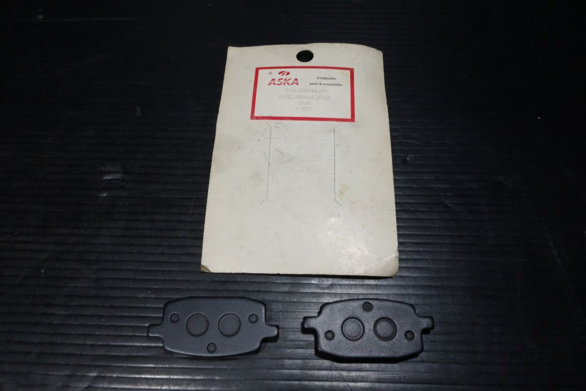 ASKA ブレーキパッド 3YK-W0045-01 ジョグZ 3YK JOG アスカ 新品 未使用 #R20250310拍卖