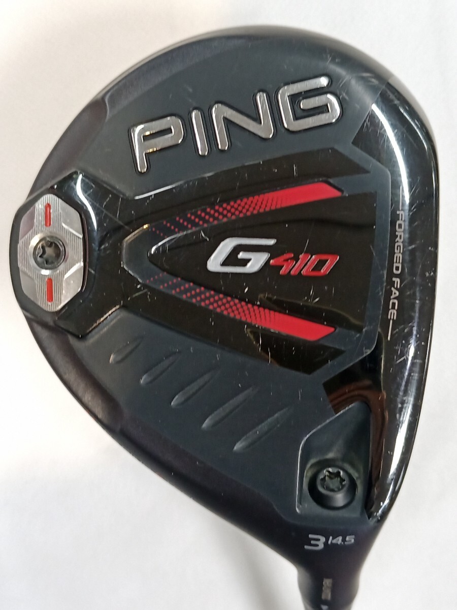 本州のみ送料無料◇即決価格◇FW◇ピン◇G410◇アッタスクール6S◇14.5度◇S◇42.75in◇324g◇カバーなし拍卖