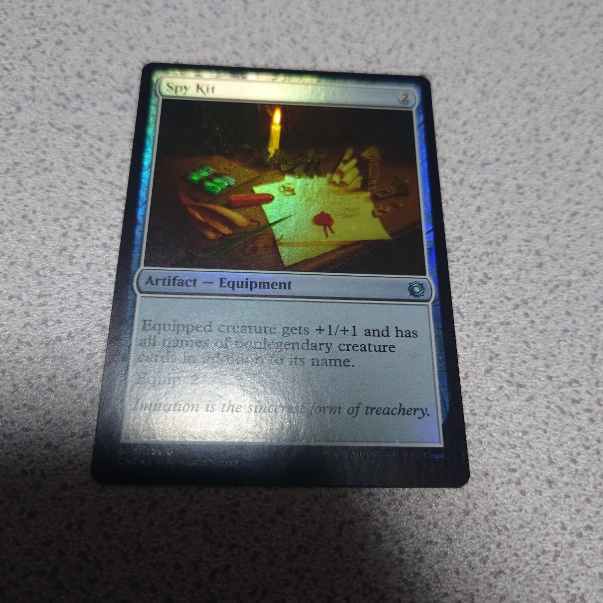 MTG CN2 スパイ道具 英語foil 一枚 即決拍卖
