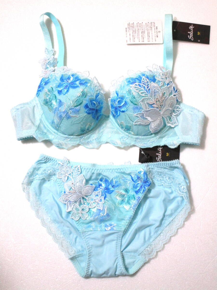 希少 ワコール サルート ブラ&ショーツ D70 M マダガスカル 46G 新品タグ付 504★拍卖