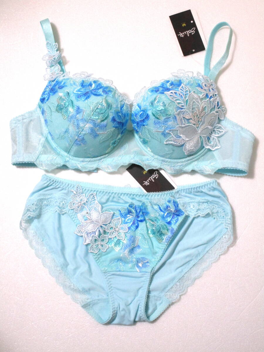 希少 ワコール サルート ブラ&ショーツ E75 L マダガスカル 46G 新品タグ付 505★拍卖