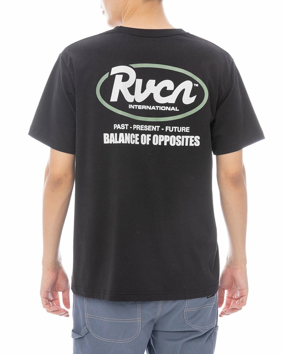 【SALE】★送料無料★2025春夏 新品【RVCA/ルーカ/ルカ】RANCH SCRIPT SS Tシャツ BLK メンズS BF041256拍卖