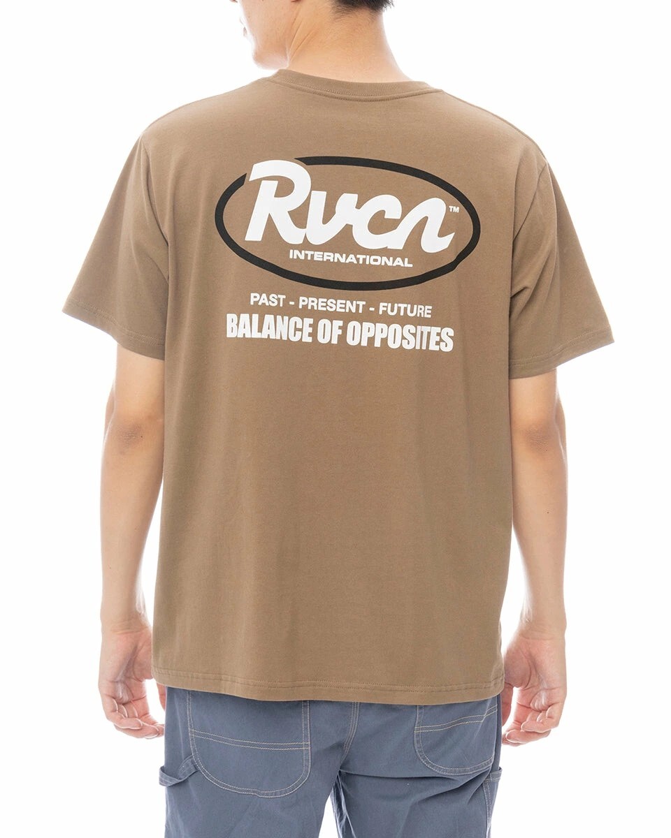【SALE】★送料無料★2025春夏 新品【RVCA/ルーカ/ルカ】RANCH SCRIPT SS Tシャツ GDK メンズL BF041256拍卖