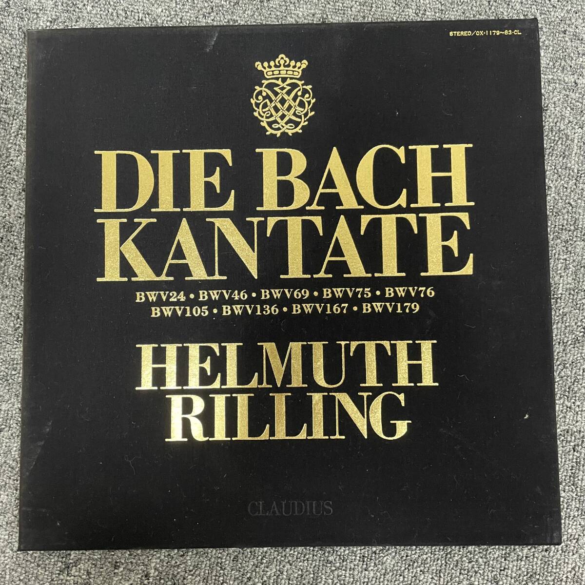 LP/BOX/LP/Johann Sebastian Bach, Helmuth Rilling Die Bach Kantate Vol. 3 /OP-7253-7-CL/F0301B13拍卖
