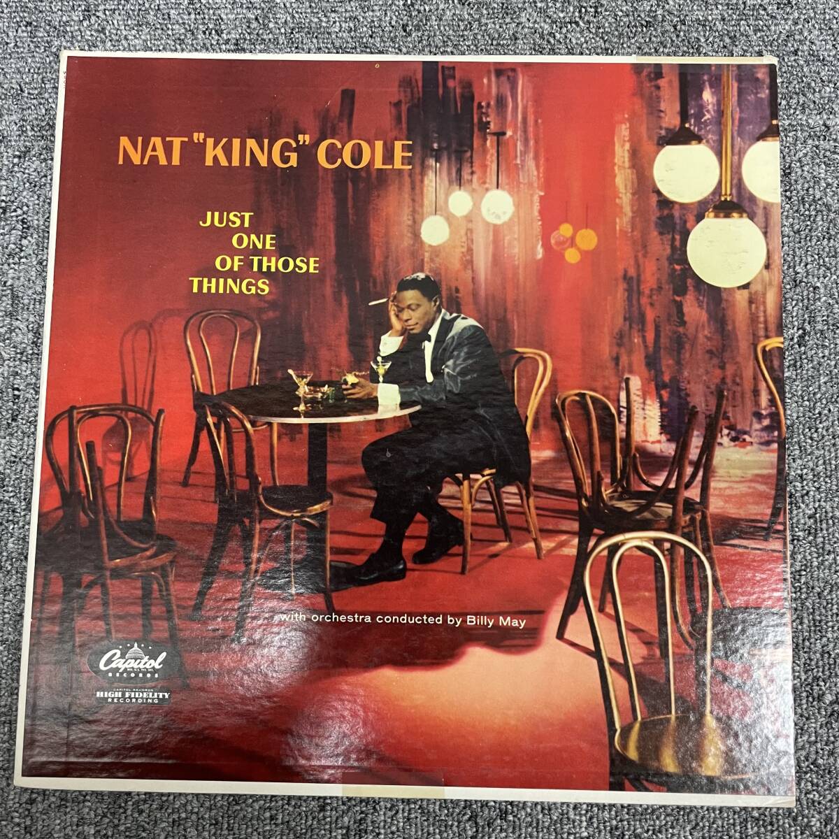 LP/NAT KING COLE / JUST ONE OF THOSE THINGS / CAPITOL W903/F031726拍卖