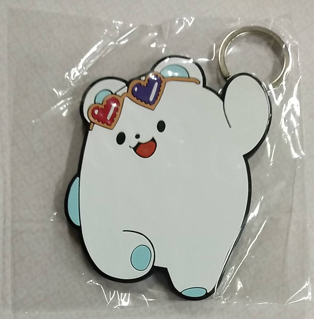 白波らむね 誕生日記念2023 しらたまぶら下がりラバーキーホルダー【Shiranami Ramune Birthday Rubber Keychain Strap VSPO!ぶいすぽっ!拍卖