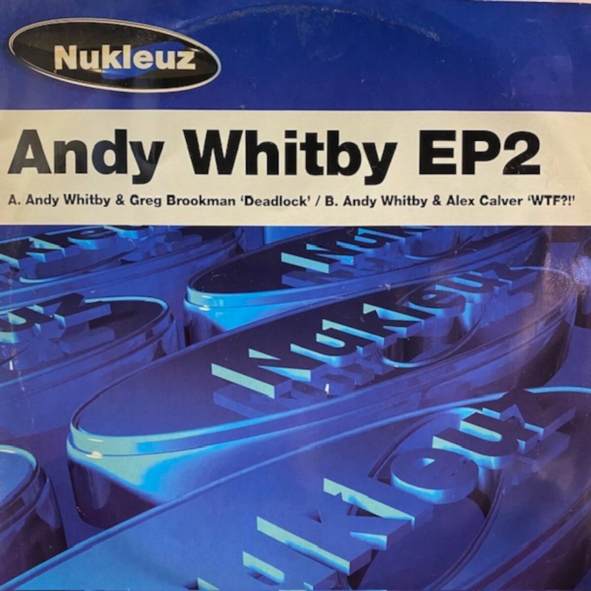 ★Andy Whitby & Greg Brookman / Andy Whitby & Alex Calver - Andy Whitby EP 2(★盤面ほぼ良品!)拍卖