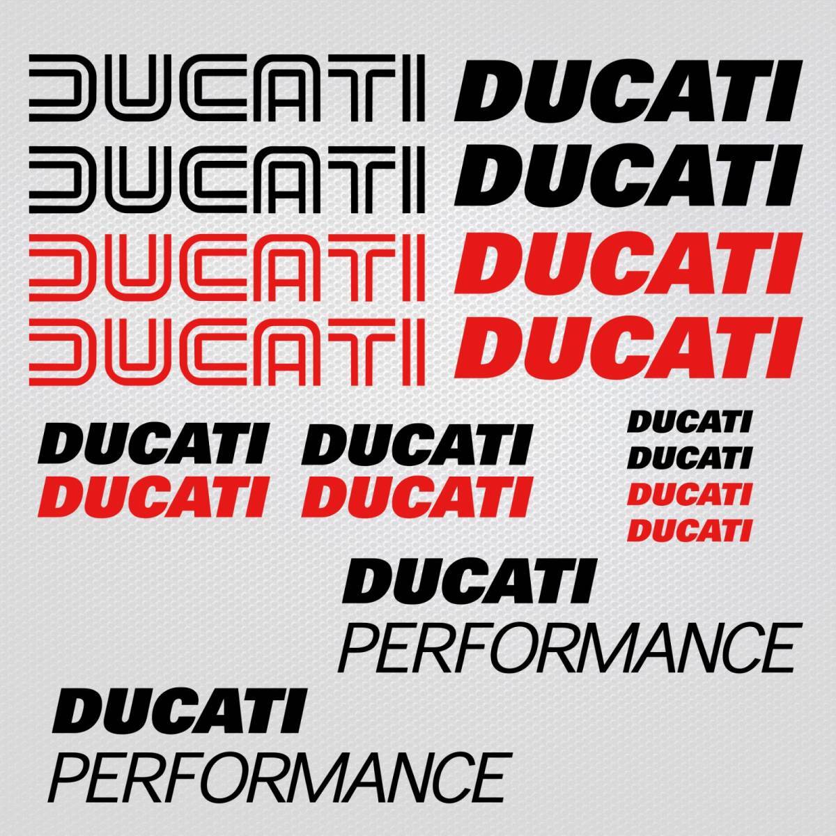 海外 限定品 送料込み ドゥカティ・パフォーマンス Ducati Performance ステッカー セット i拍卖