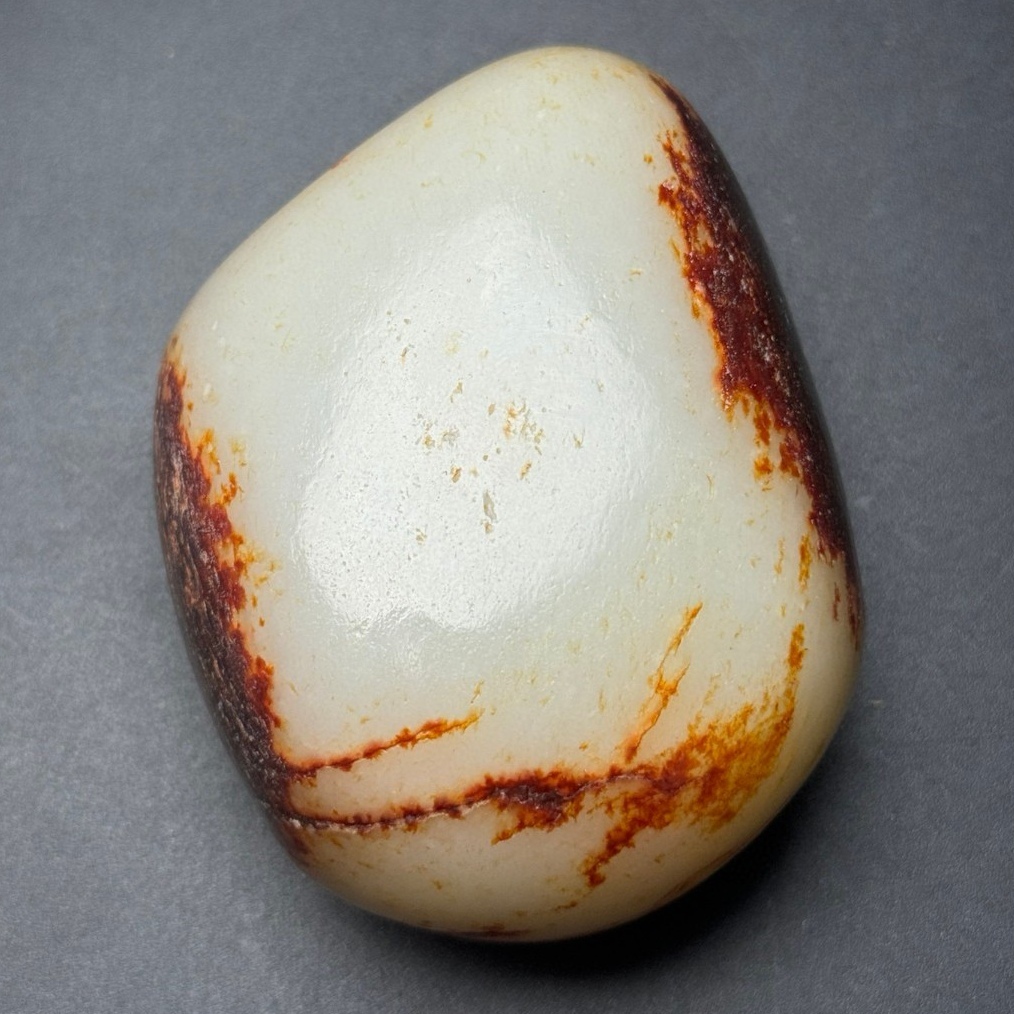 唐物 清代 玉彫 和田玉 原石 玉質細膩温潤 中国美術品 時代物 D63拍卖