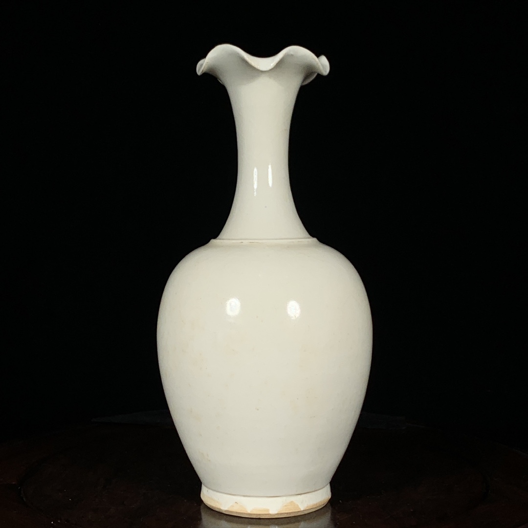 唐物 唐 花口瓶 陶芸 古陶磁器 中国美術品 時代物 D63拍卖