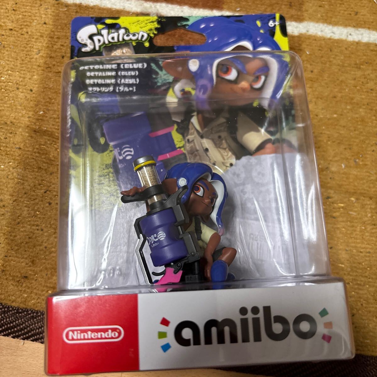 新品 未開封 amiibo アミーボ スプラトゥーン オクトリング ブルー 任天堂 Nintendo ニンテンドー 拍卖