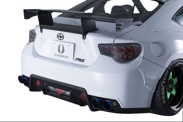 AIMGAIN LF SPORT トヨタ 86 SCION FR-S 前期 ZN6 GTウイング GT ウィング FRP製 ハチロク エイムゲイン拍卖