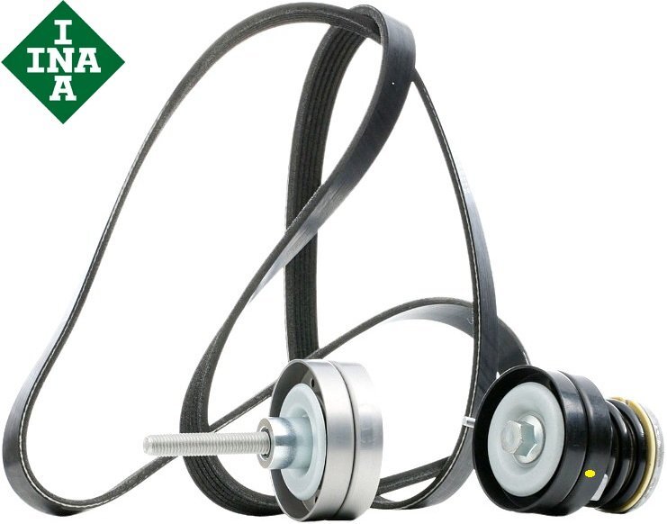 【M's】 VW パサート B6 B7 3C 365 シロッコ 13 シャラン 7N 1.4TFSI INA ベルトテンショナーキット 3点 OEM パーツ 529034110 529.0341.10拍卖