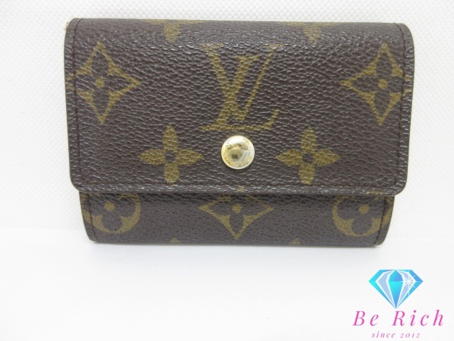 ルイ ヴィトン LOUIS VUITTON モノグラム ポルトモネ プラ M61930 コインケース 小銭入れ LV ロゴ ミニ コインパース【中古】 bs4001拍卖