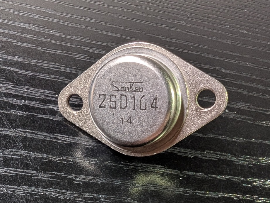 Sanken サンケン製トランジスタ 2SD164 機器取外し品 ジャンク拍卖