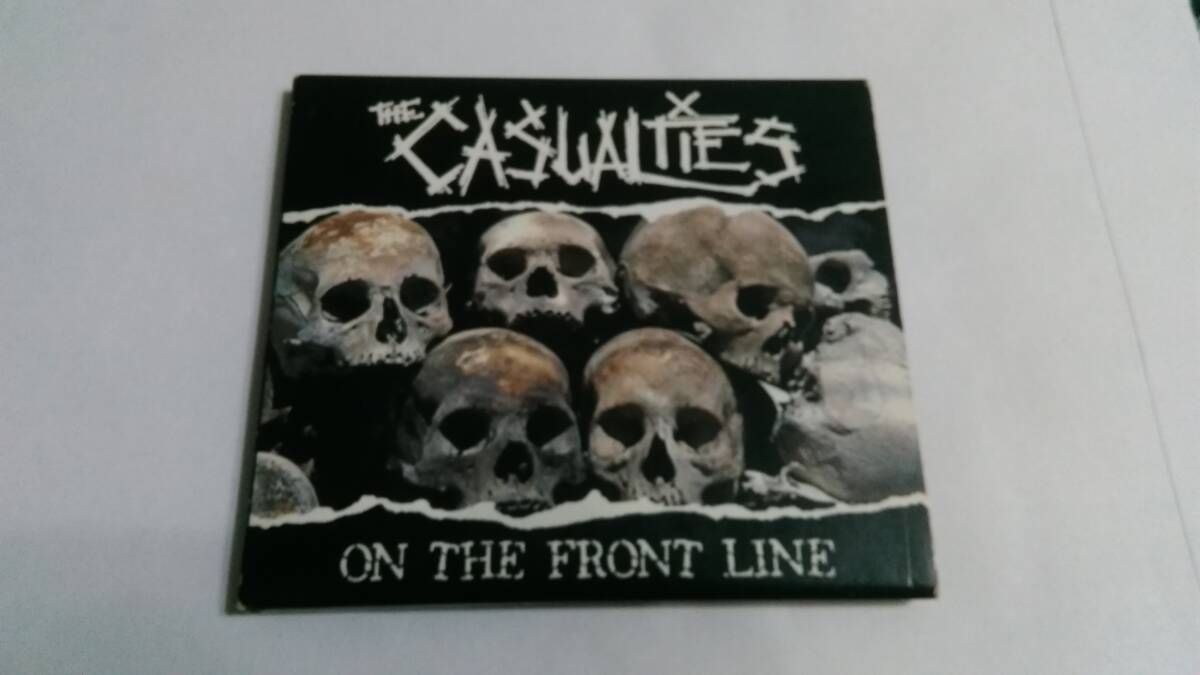 送料込 The Casualties - On The Front Line☆Discharger GBH Total Chaos Unseen Exploited 拍卖