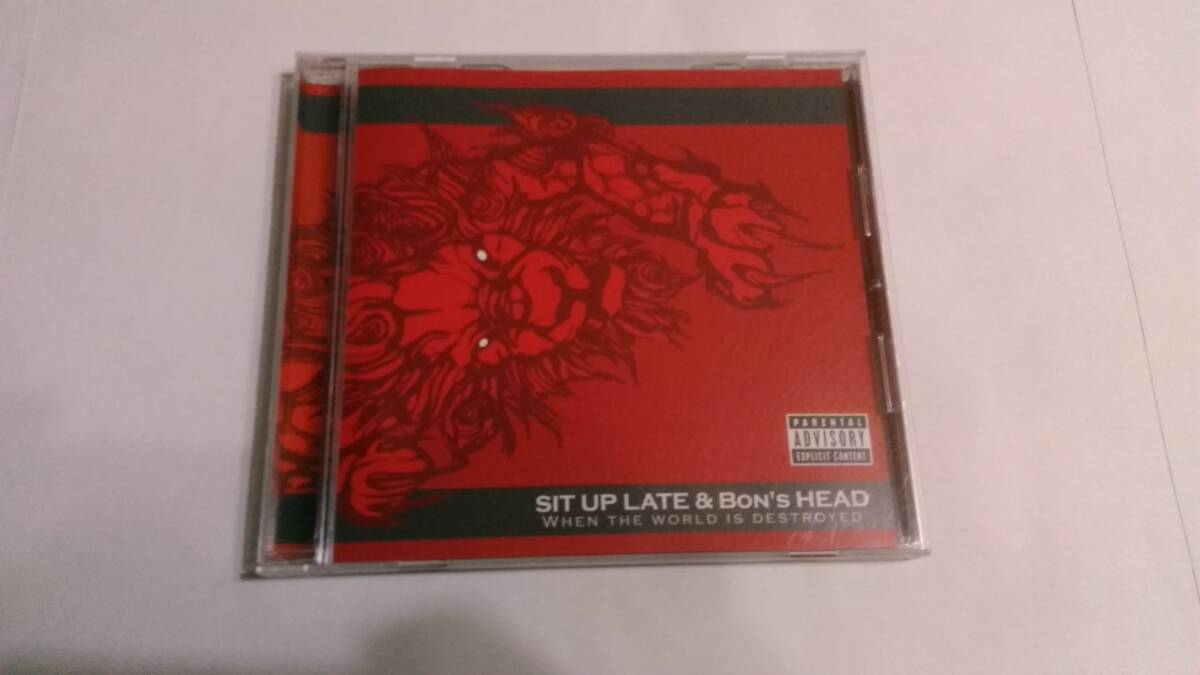 送料込 Sit Up Late & Bon's Head - When The World Is Destroyed拍卖